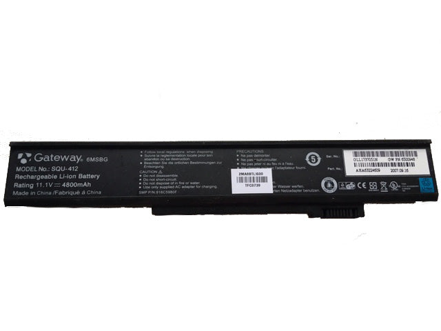 Gateway SQU-412 SQU-413 SQU-414 SQU-415 BNA-WB-L16029 Laptop Battery