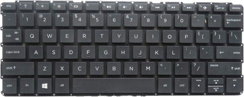 New HP Spectre 13-V 13-v000 13t v100 Black Non Backlit Keyboard