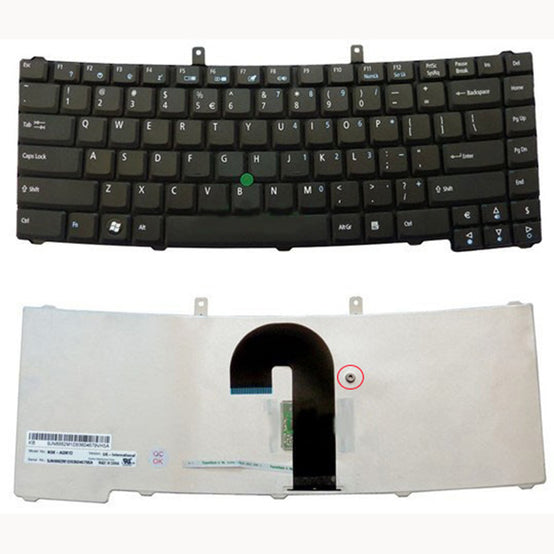 Laptop Keyboard for Acer TravelMate 6410 6452 6460 6465 6492 6493 6500 6552 6592 6593