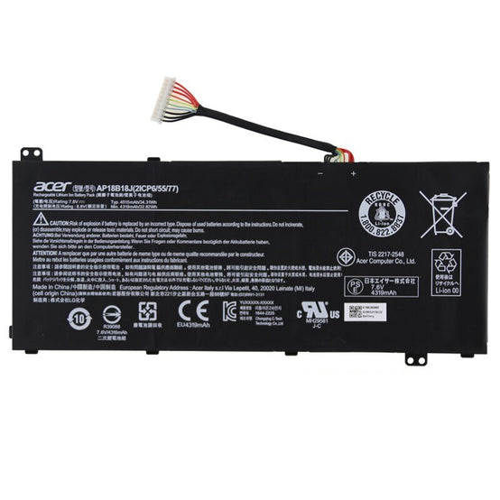 New Original Acer AP18B18J 21CP6/55/77 Aspire 3 A314 Aspire 3 A314-32-P1EV Laptop Battery