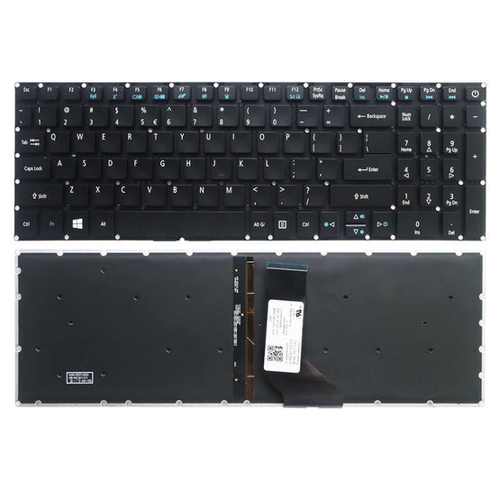 New Acer A515A615-51 N17C4 TX50-G N16Q2 TMTX50 A515-51G E5-553G-532 Laptop Keyboard With Backlite