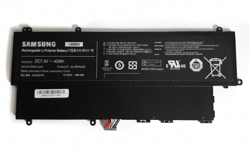 Original 7.4V 45Wh Laptop Battery compatible with Samsung NP540U3C 530U4E 530U4E-S02DE AA-PLWN4AB Series