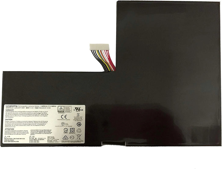 Original MSI GS60 MS-16H2 2PL 6QE 2QE 2PE 2QC 2QD 6QC 6QC-257XCN Series BTY-M6F Laptop Battery