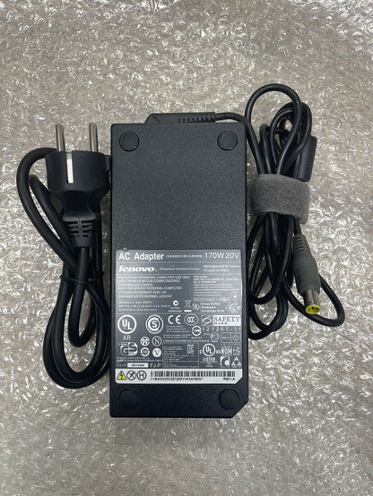 Original Lenovo 20V 8.5a 170W 45N0113 W520 W530 W700 42T5288 Laptop Charger 7.9mm*5.5mm