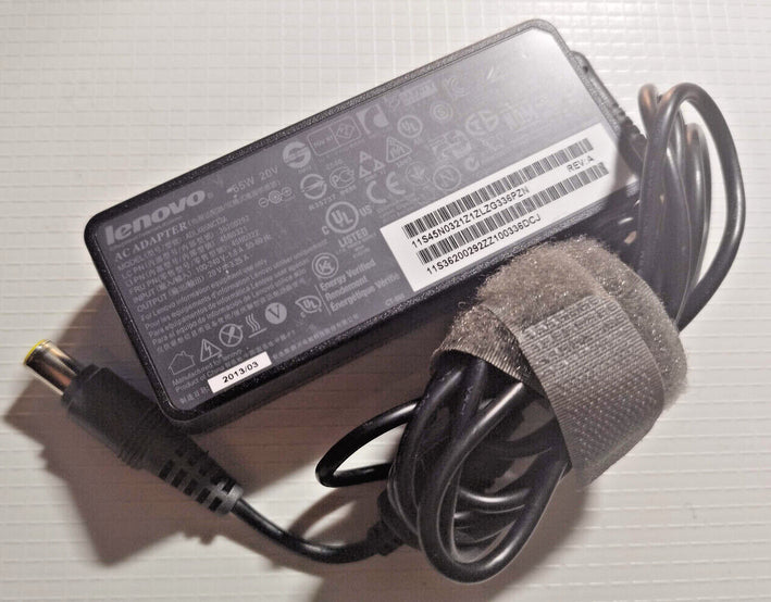 Original Lenovo 20V 3.25A 65W 42T4504 Thinkpad T420, X230 T450s X240 X220 PA-1650-72 Laptop Charger 7.9mm*5.5mm