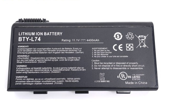 Original 49Wh MSI BTY-L74, BTY-L75 MS-1683, MS-1682, MS-1681 A6000 CX620 CX623 Laptop Battery