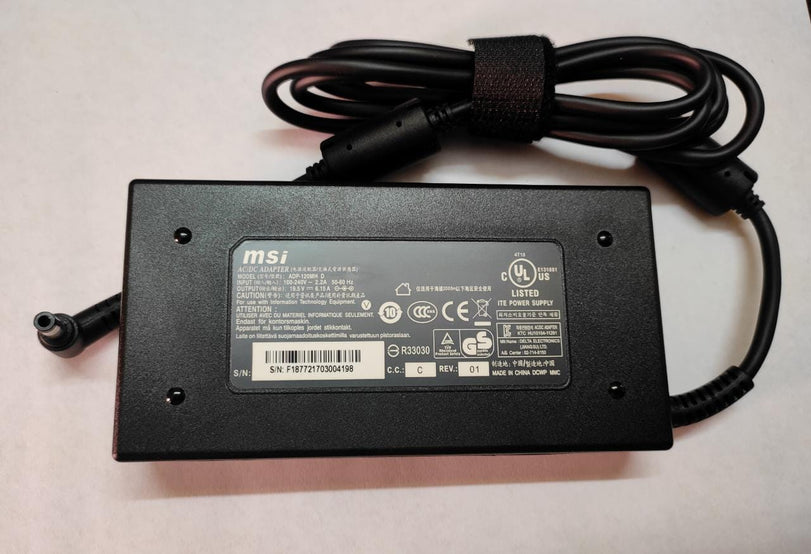 MSI 19.5V 6.15A 120W GF63 Gaming Laptop Charger